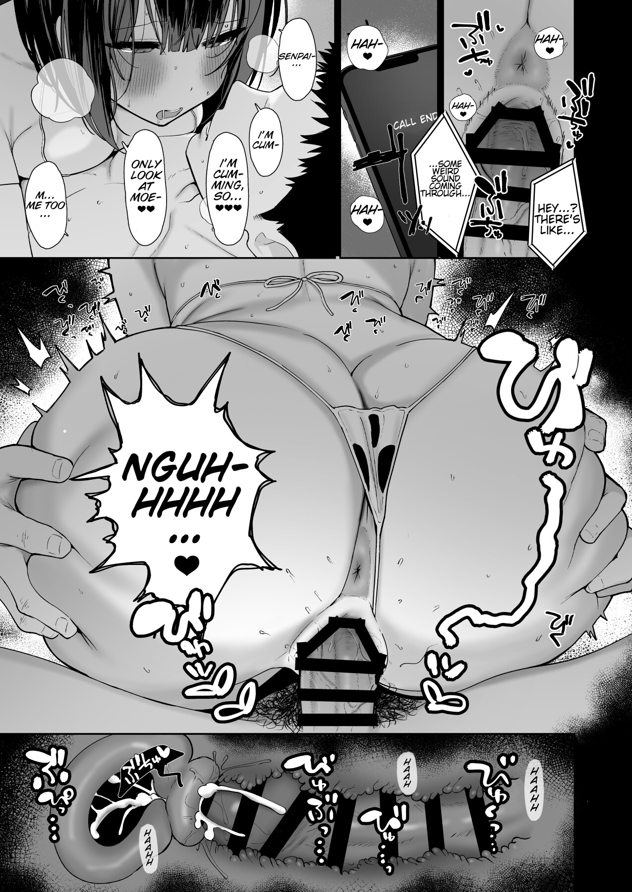 Hentai Manga Comic-A story about having non-stop cheating sex with the kind of woman no boyfriend should be hanging around with.-Read-56